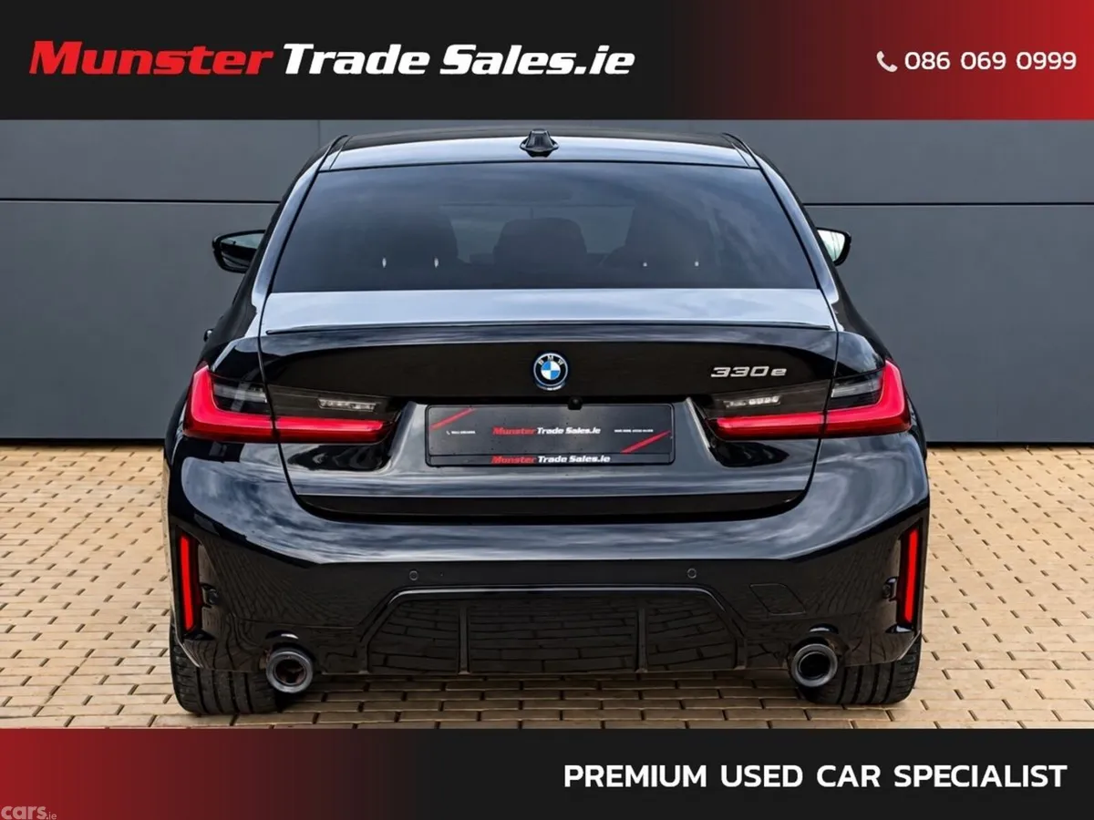BMW 3-Series Saloon, Petrol Plug-in Hybrid, 2023, Black