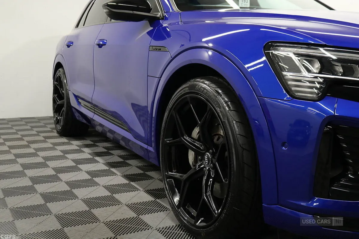 Audi Q8 SUV, Electric, 2024, Blue