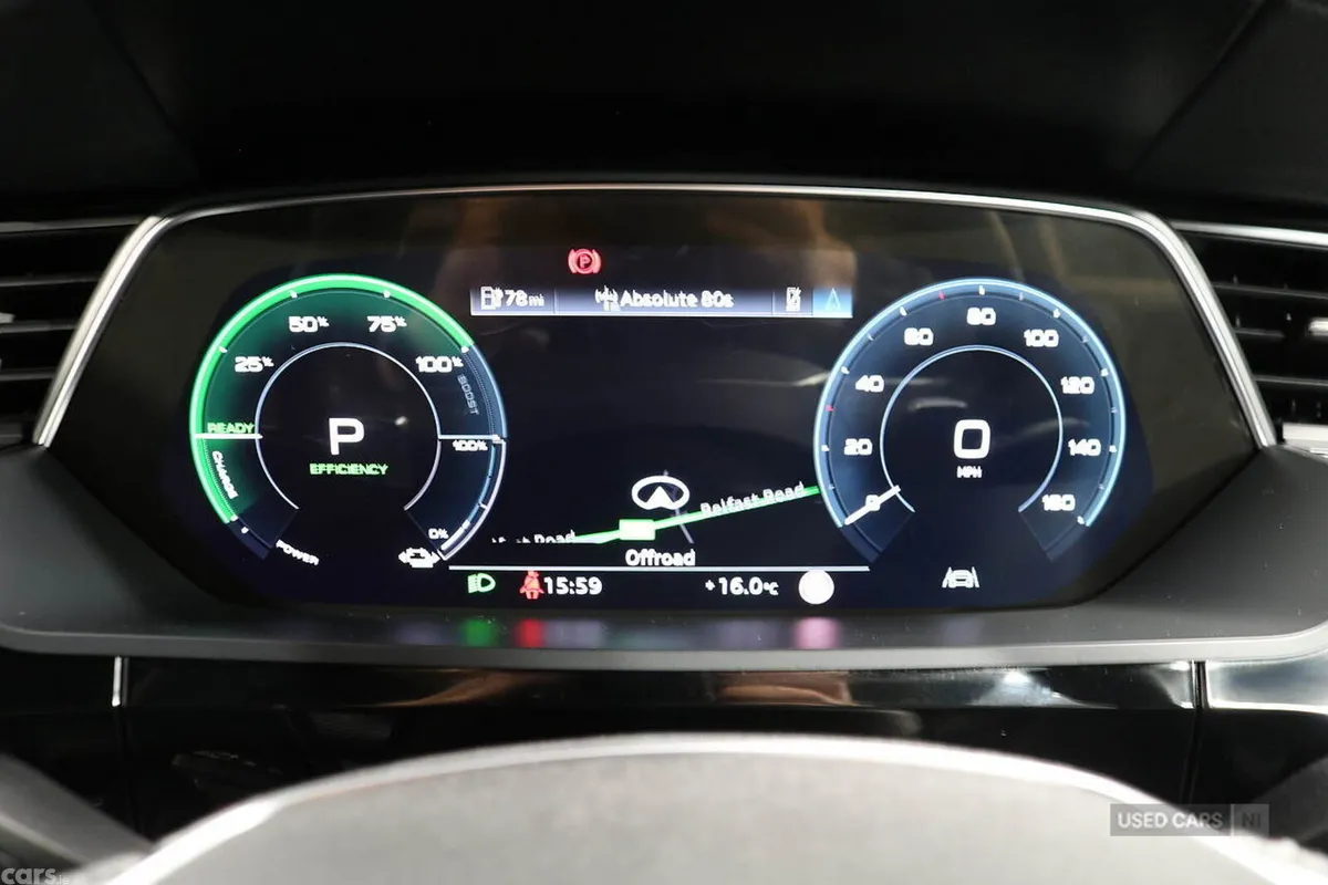 Audi Q8 SUV, Electric, 2024, Blue
