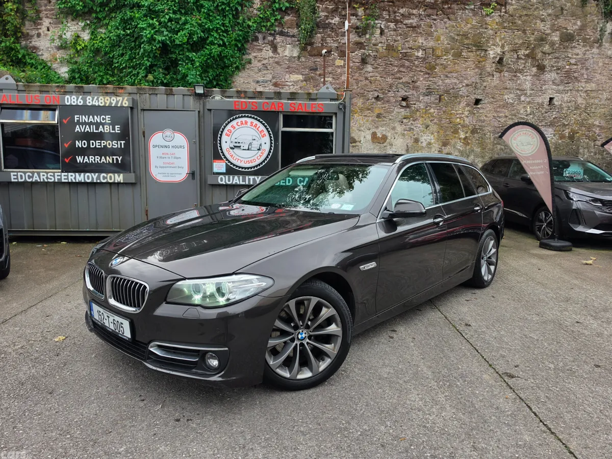 BMW 5-Series Estate, Diesel, 2015, Brown
