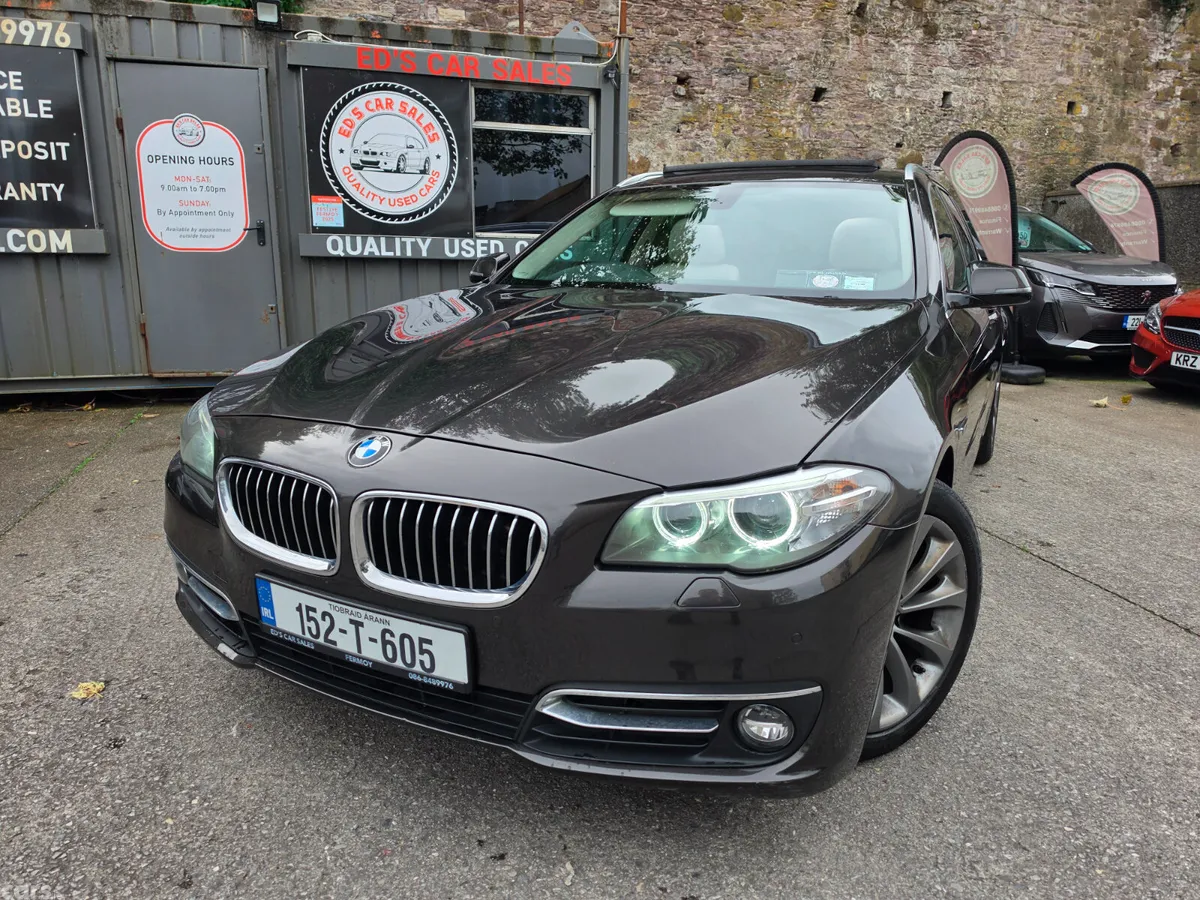 BMW 5-Series Estate, Diesel, 2015, Brown