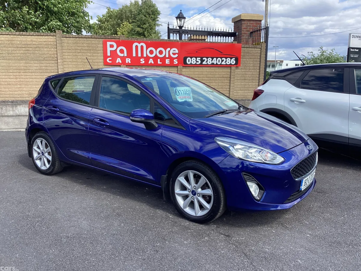 Ford Fiesta Hatchback, Petrol, 2018, Blue