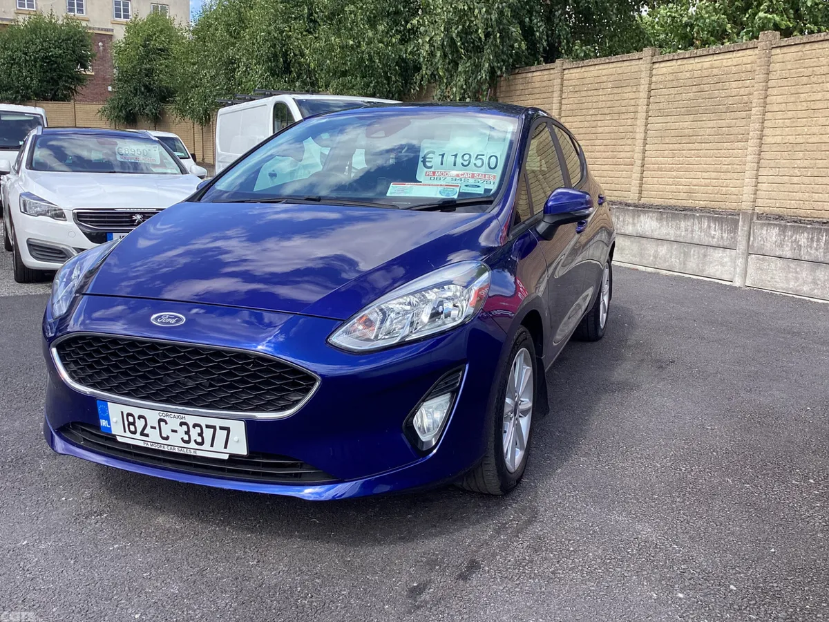 Ford Fiesta Hatchback, Petrol, 2018, Blue