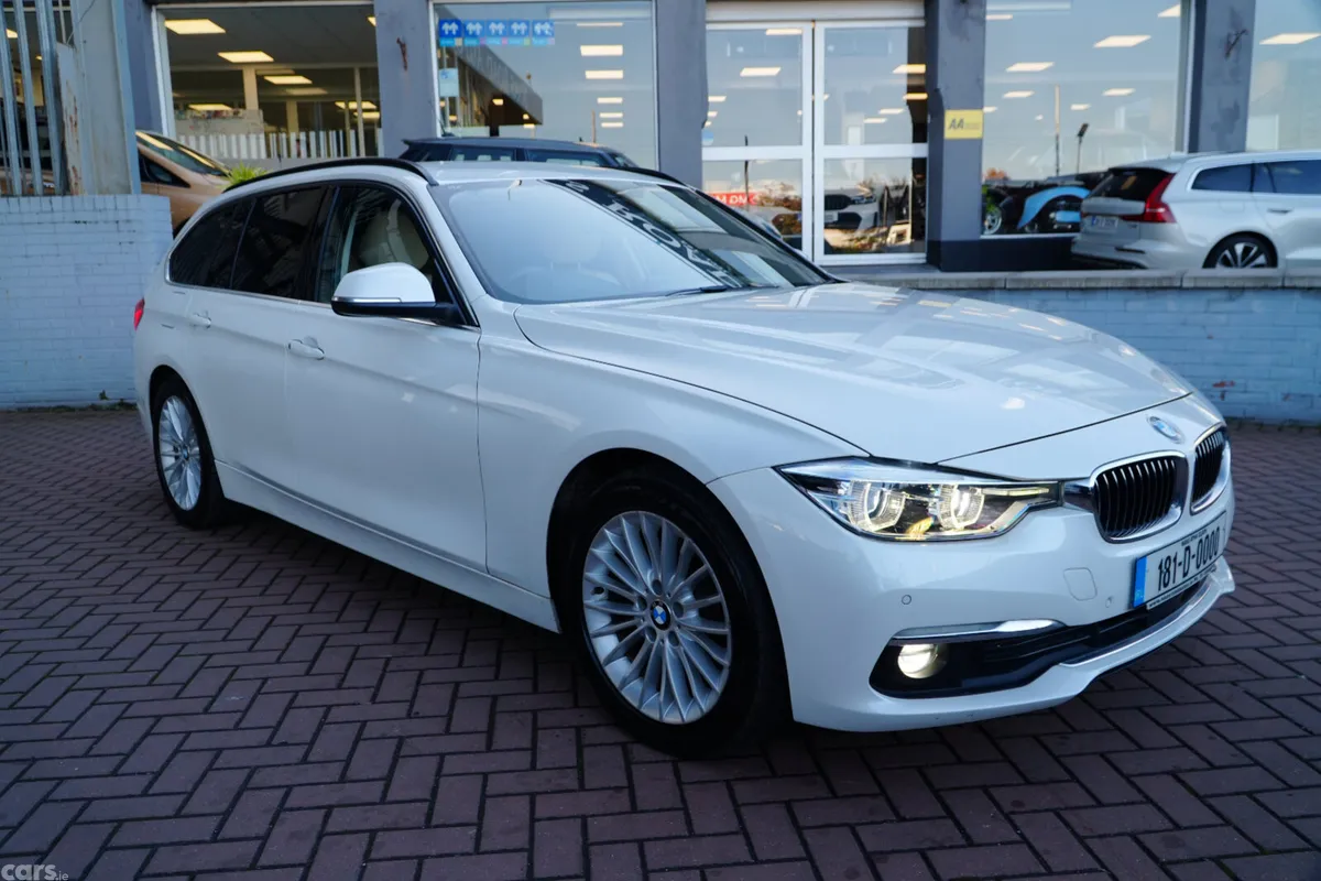 BMW 3-Series Estate, Diesel, 2018, White