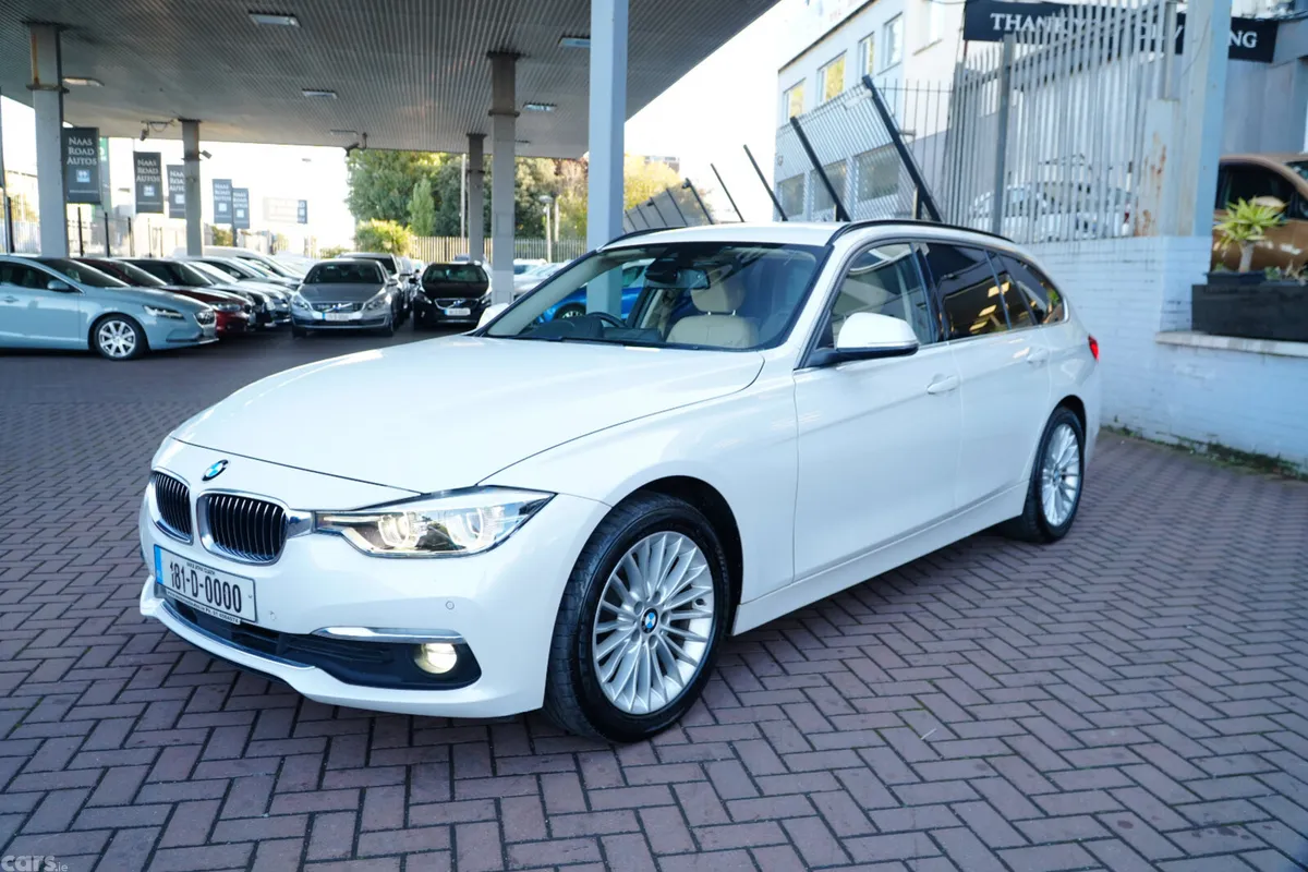 BMW 3-Series Estate, Diesel, 2018, White