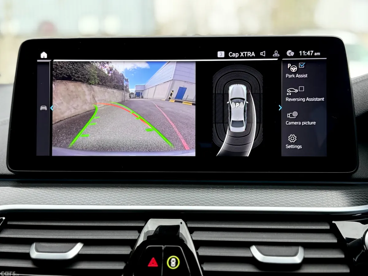 BMW 5-Series Estate, Petrol Hybrid, 2023, White