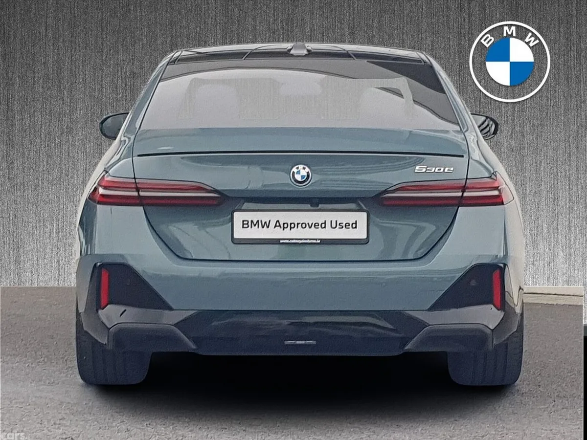 BMW 5-Series Saloon, Petrol Plug-in Hybrid, 2024, Green