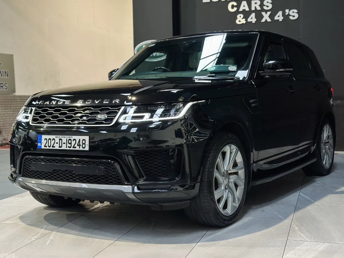 Land Rover Range Rover Sport SUV, Petrol Plug-in Hybrid, 2020, Black