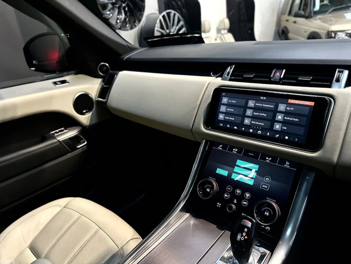 Land Rover Range Rover Sport SUV, Petrol Plug-in Hybrid, 2020, Black