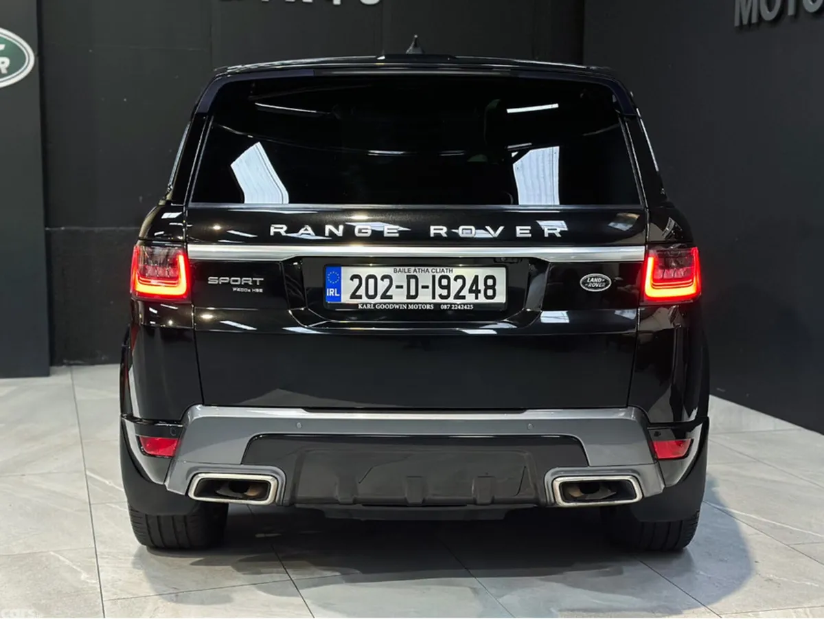 Land Rover Range Rover Sport SUV, Petrol Plug-in Hybrid, 2020, Black