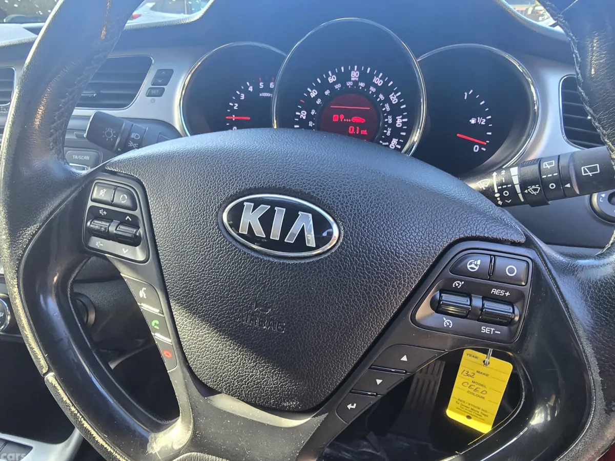 Kia Ceed Estate, Diesel, 2013, Red