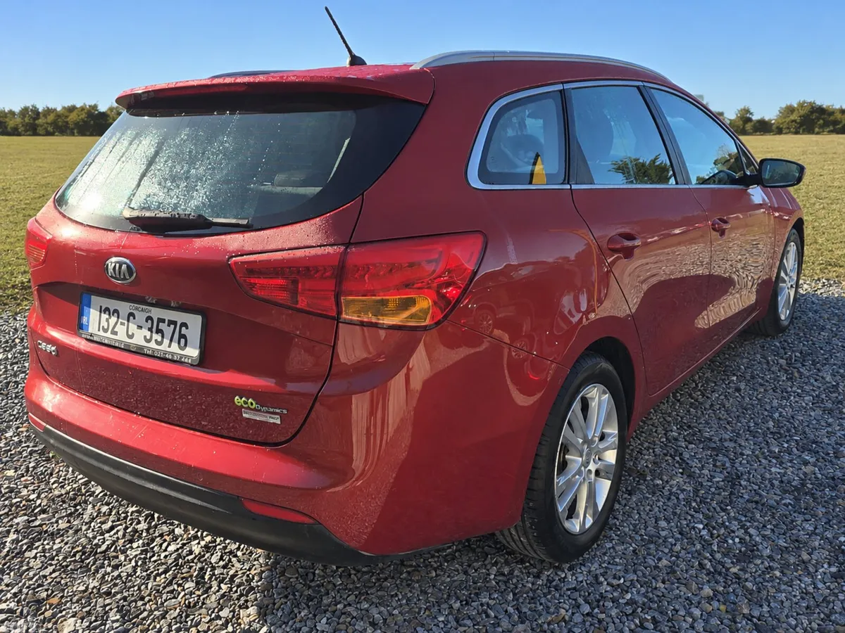 Kia Ceed Estate, Diesel, 2013, Red