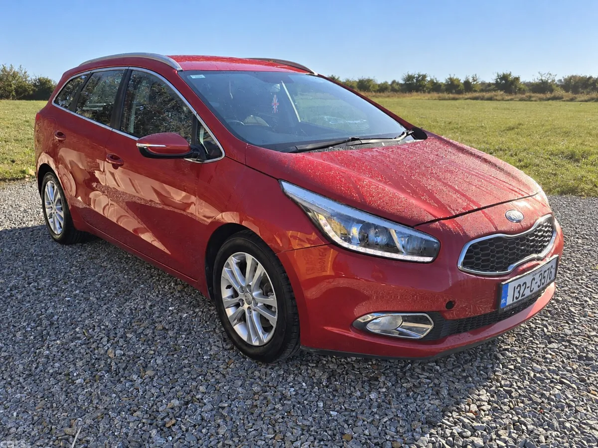 Kia Ceed Estate, Diesel, 2013, Red