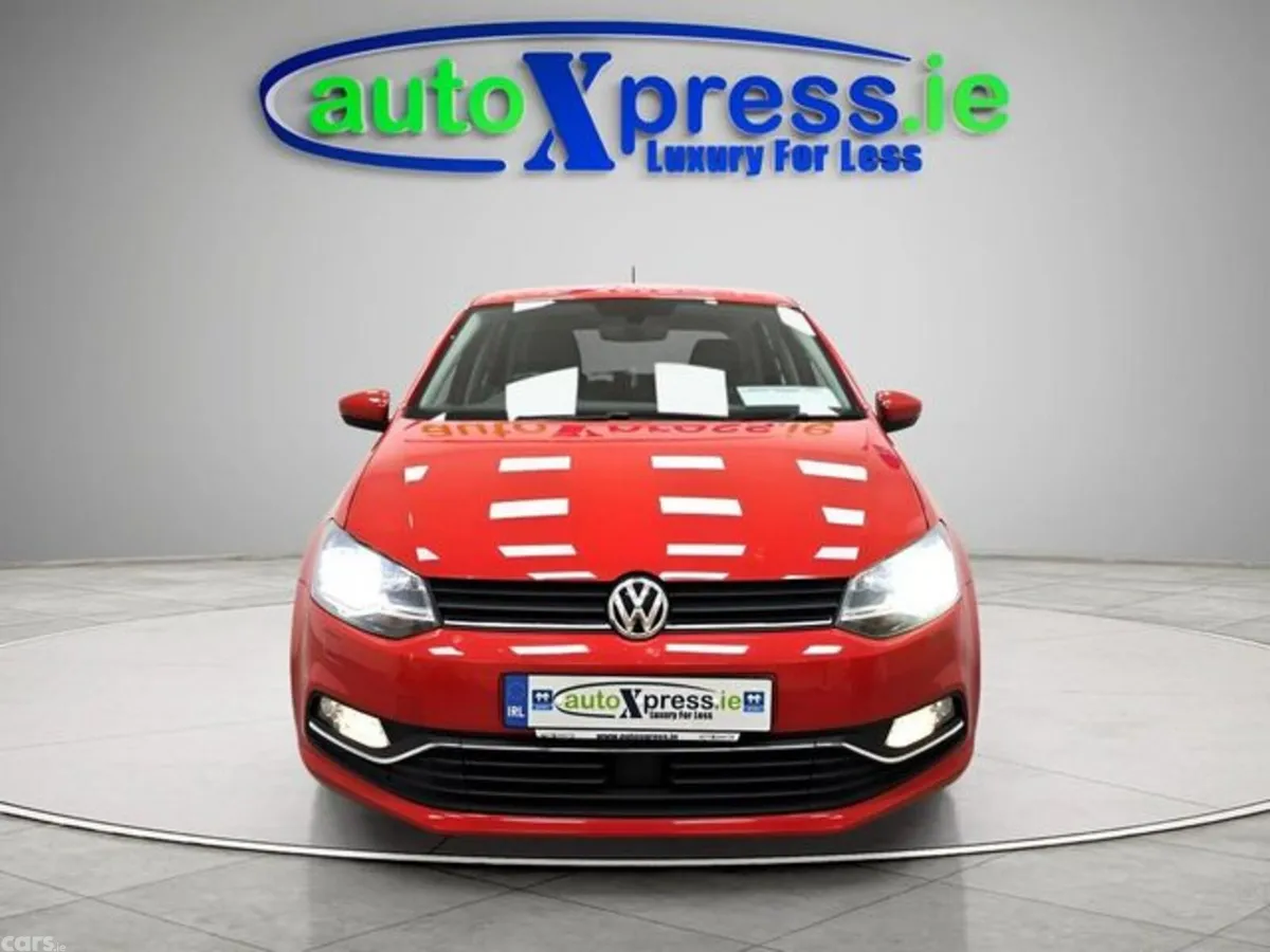 Volkswagen Polo Hatchback, Petrol, 2017, Red
