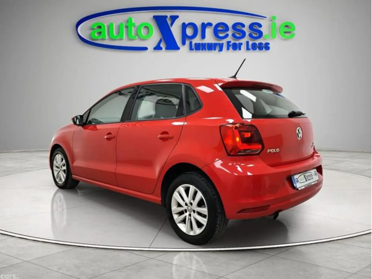 Volkswagen Polo Hatchback, Petrol, 2017, Red