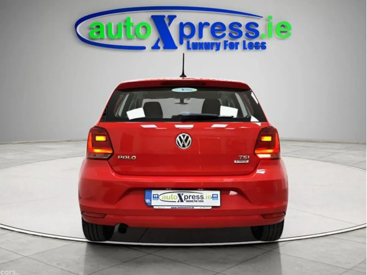Volkswagen Polo Hatchback, Petrol, 2017, Red