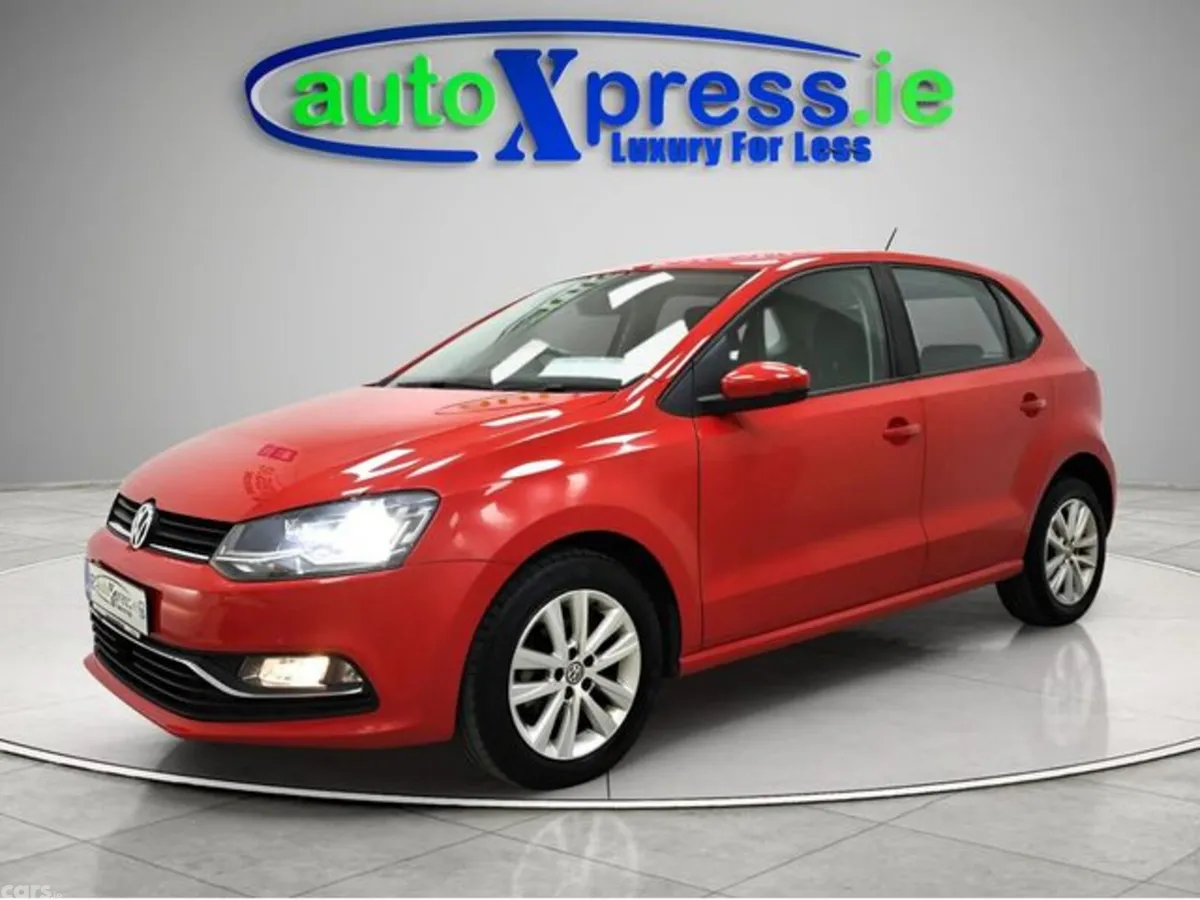 Volkswagen Polo Hatchback, Petrol, 2017, Red