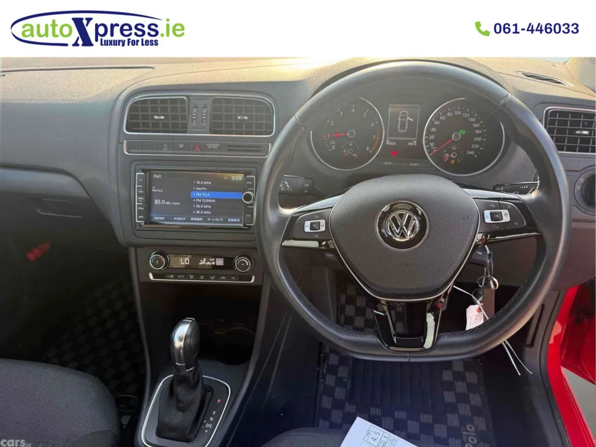 Volkswagen Polo Hatchback, Petrol, 2017, Red