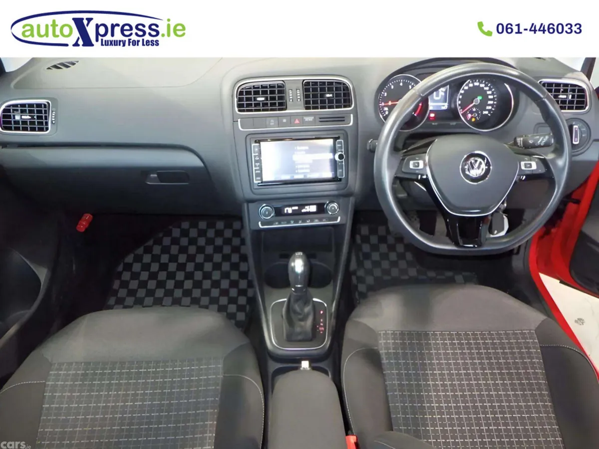 Volkswagen Polo Hatchback, Petrol, 2017, Red