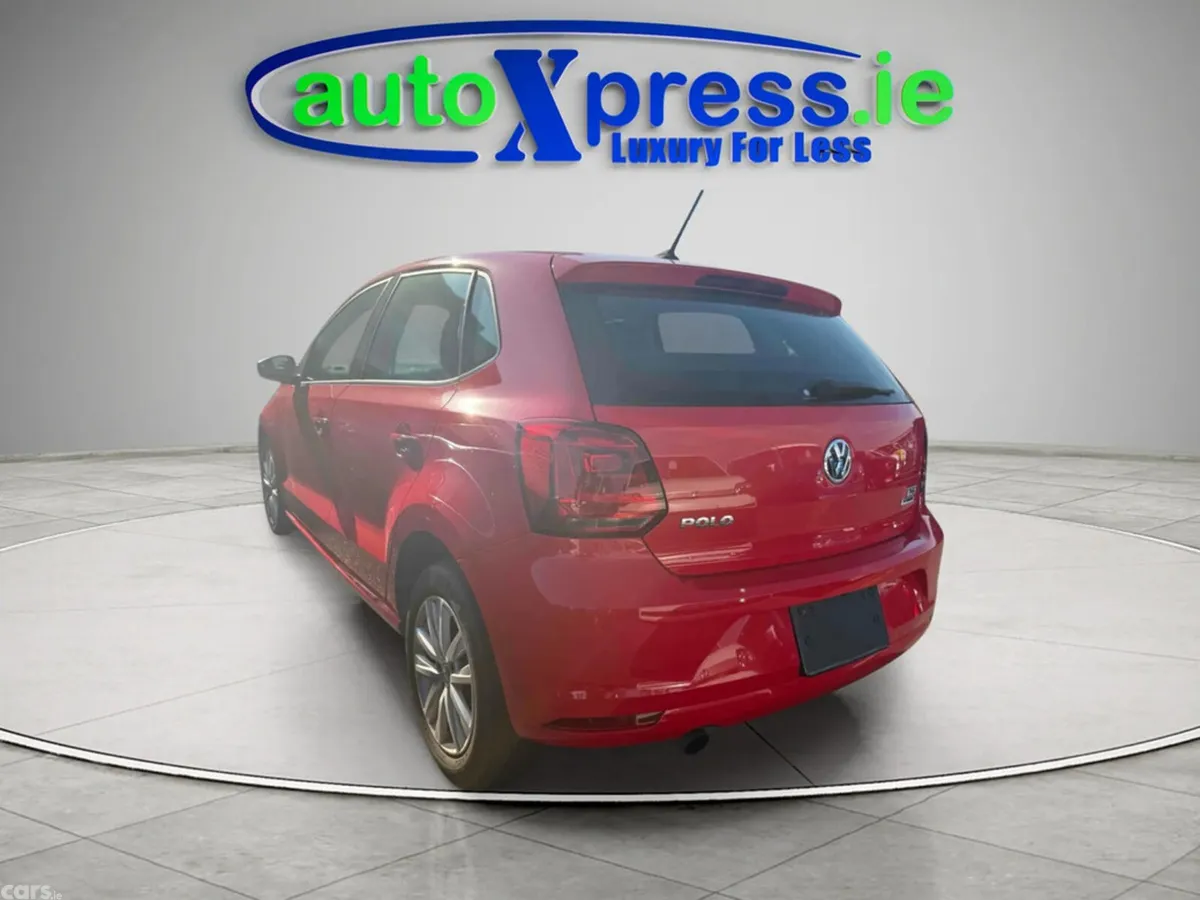 Volkswagen Polo Hatchback, Petrol, 2017, Red