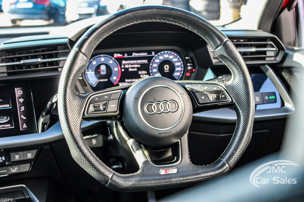 Audi A3 Saloon, Diesel, 2022, Red