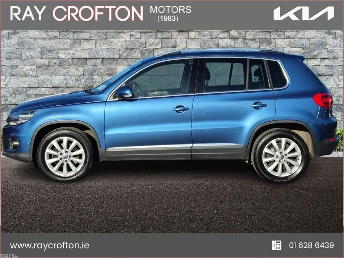 Volkswagen Tiguan SUV, Diesel, 2015, Blue
