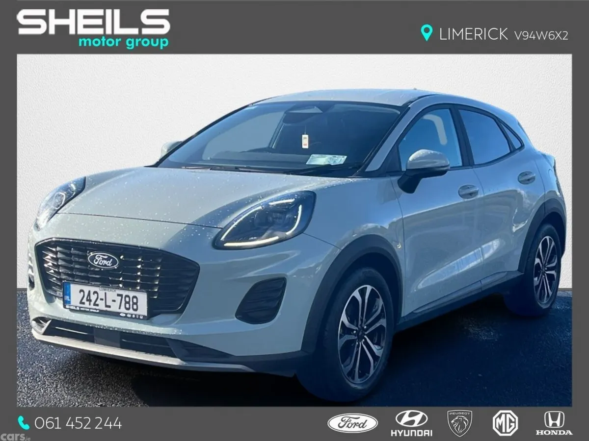 Ford Puma MPV, Petrol Hybrid, 2024, Grey