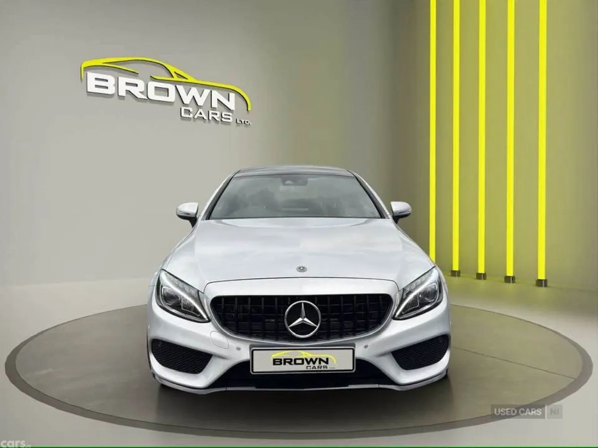Mercedes-Benz C-Class Coupe, Diesel, 2017, Silver