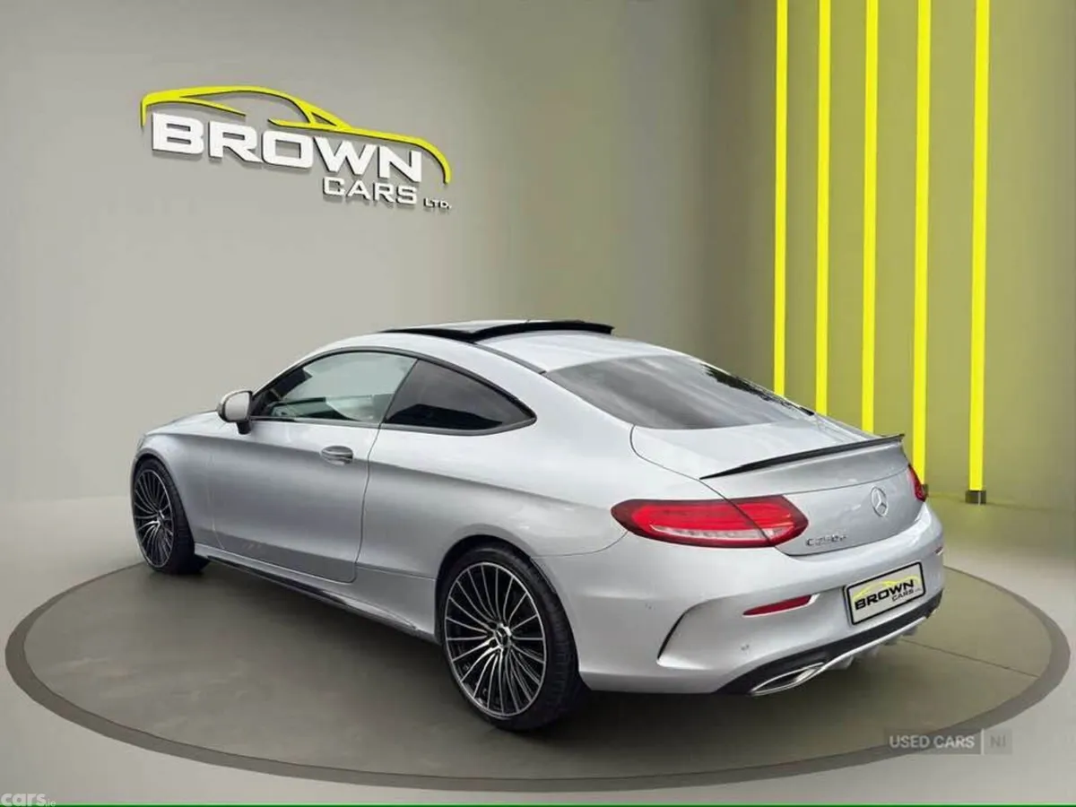 Mercedes-Benz C-Class Coupe, Diesel, 2017, Silver