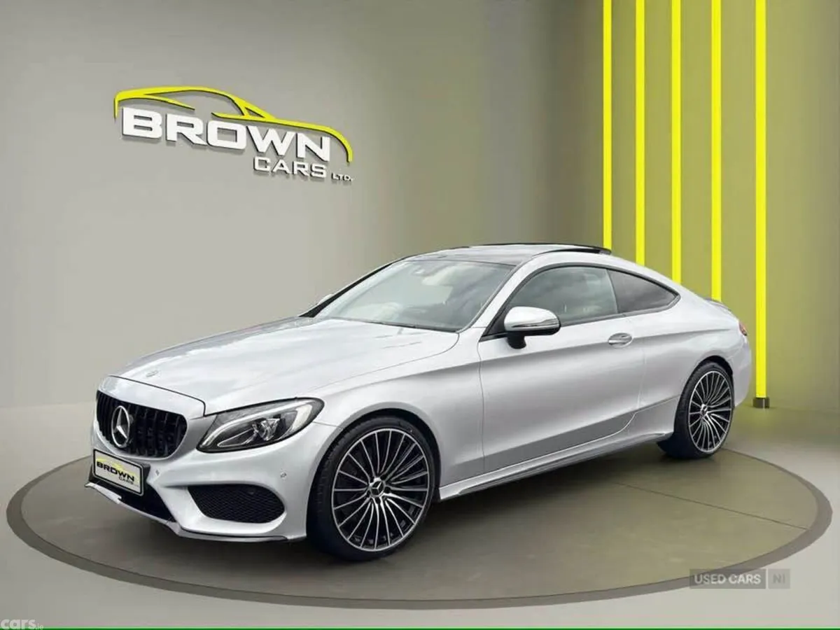 Mercedes-Benz C-Class Coupe, Diesel, 2017, Silver
