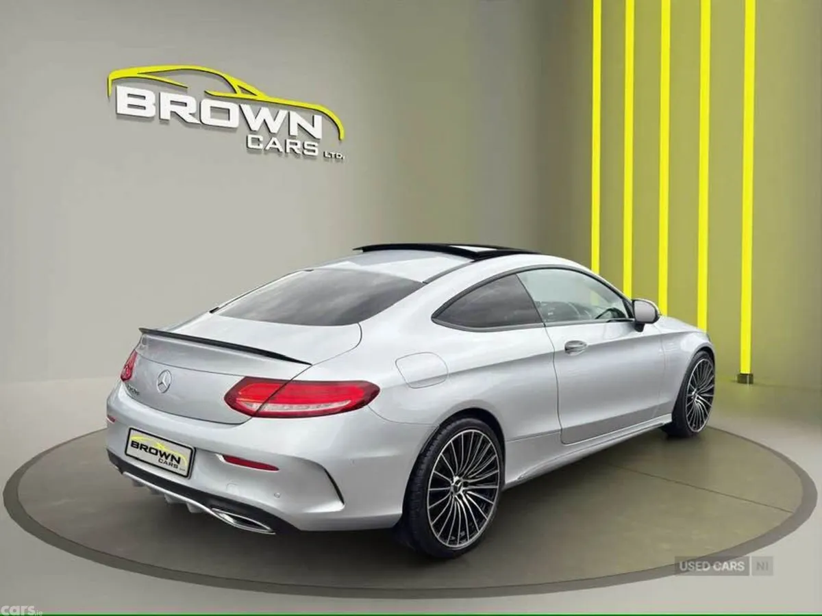 Mercedes-Benz C-Class Coupe, Diesel, 2017, Silver