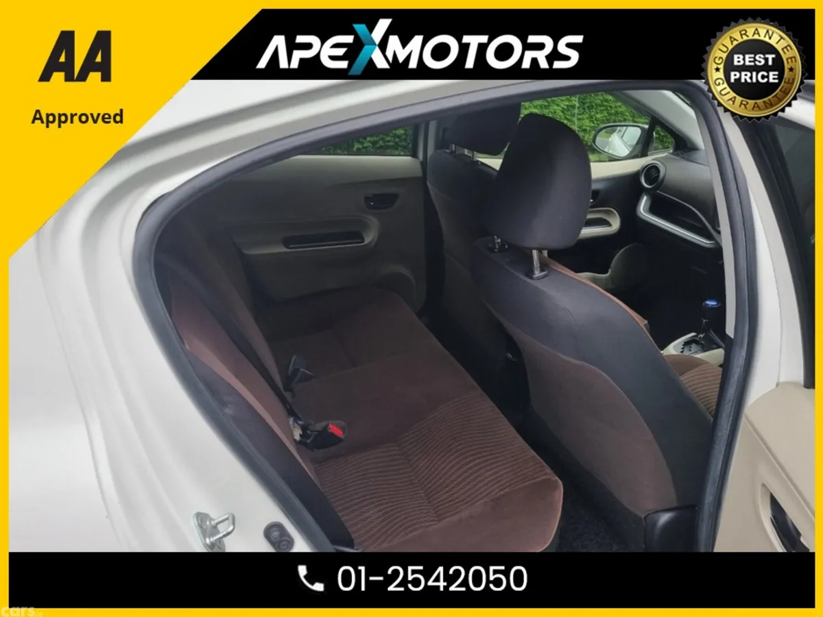Toyota Aqua Hatchback, Petrol Hybrid, 2013, White