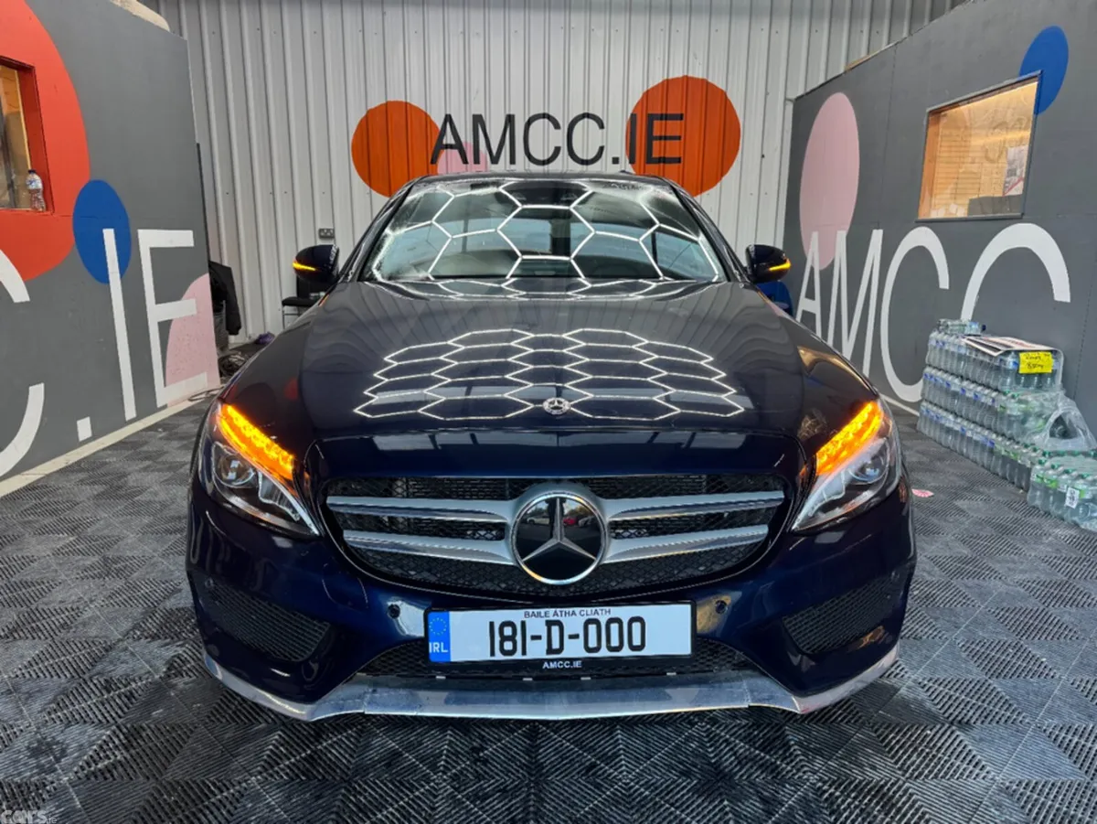Mercedes-Benz C-Class Saloon, Petrol, 2018, Blue