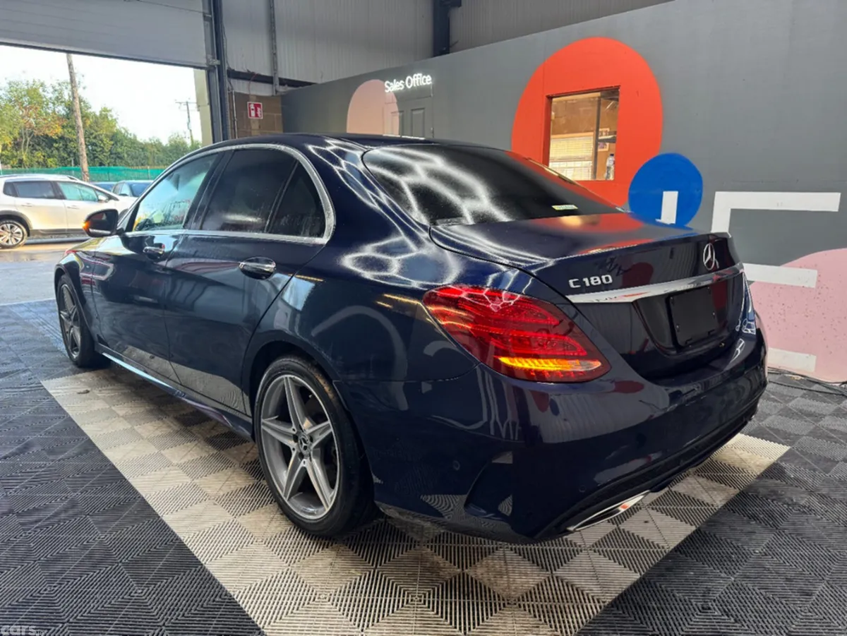 Mercedes-Benz C-Class Saloon, Petrol, 2018, Blue