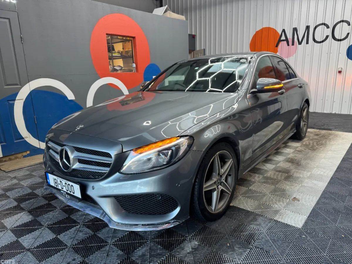 Mercedes-Benz C-Class Saloon, Petrol, 2018, Grey