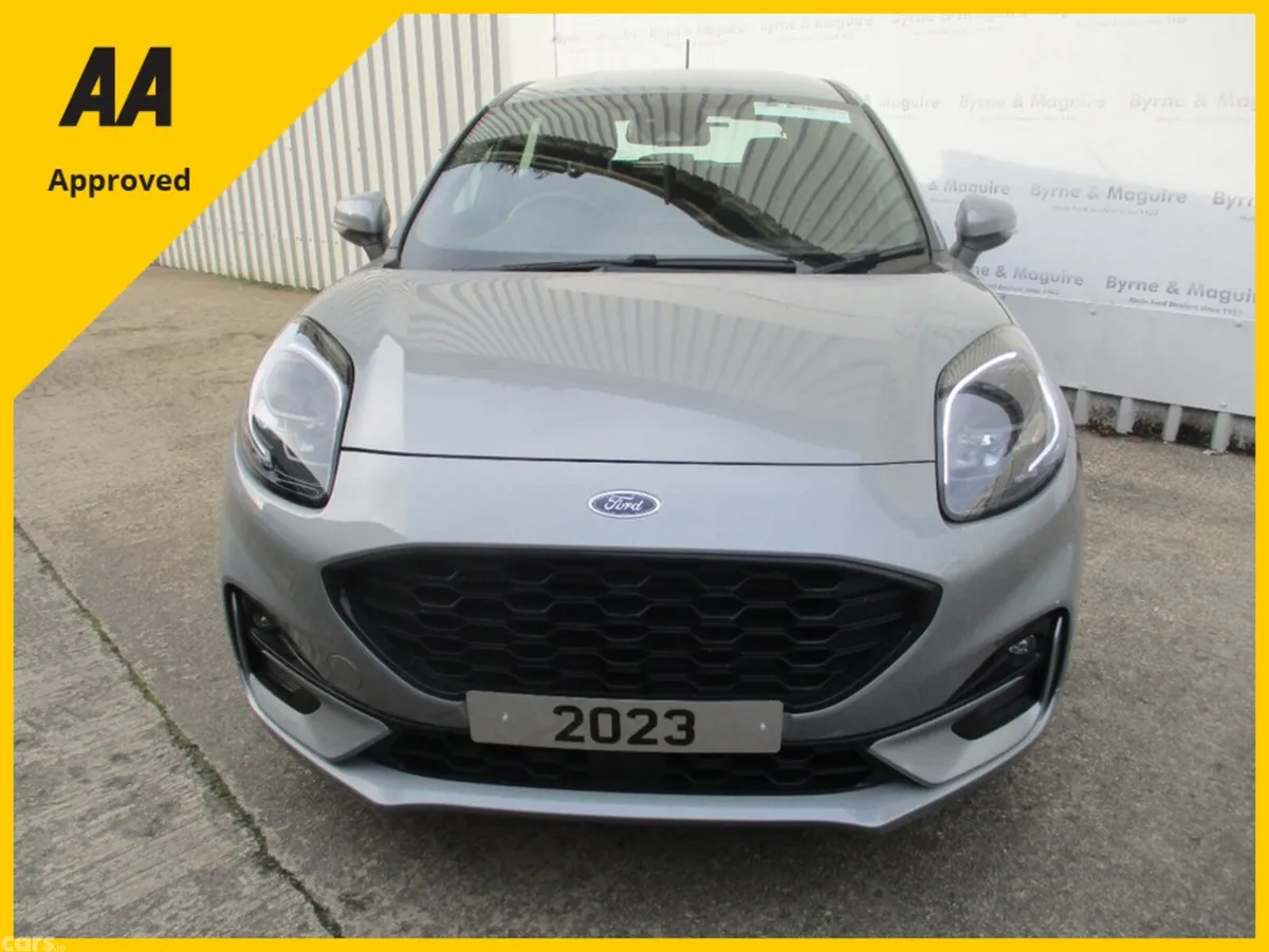 Ford Puma Hatchback, Petrol Hybrid, 2023, Silver