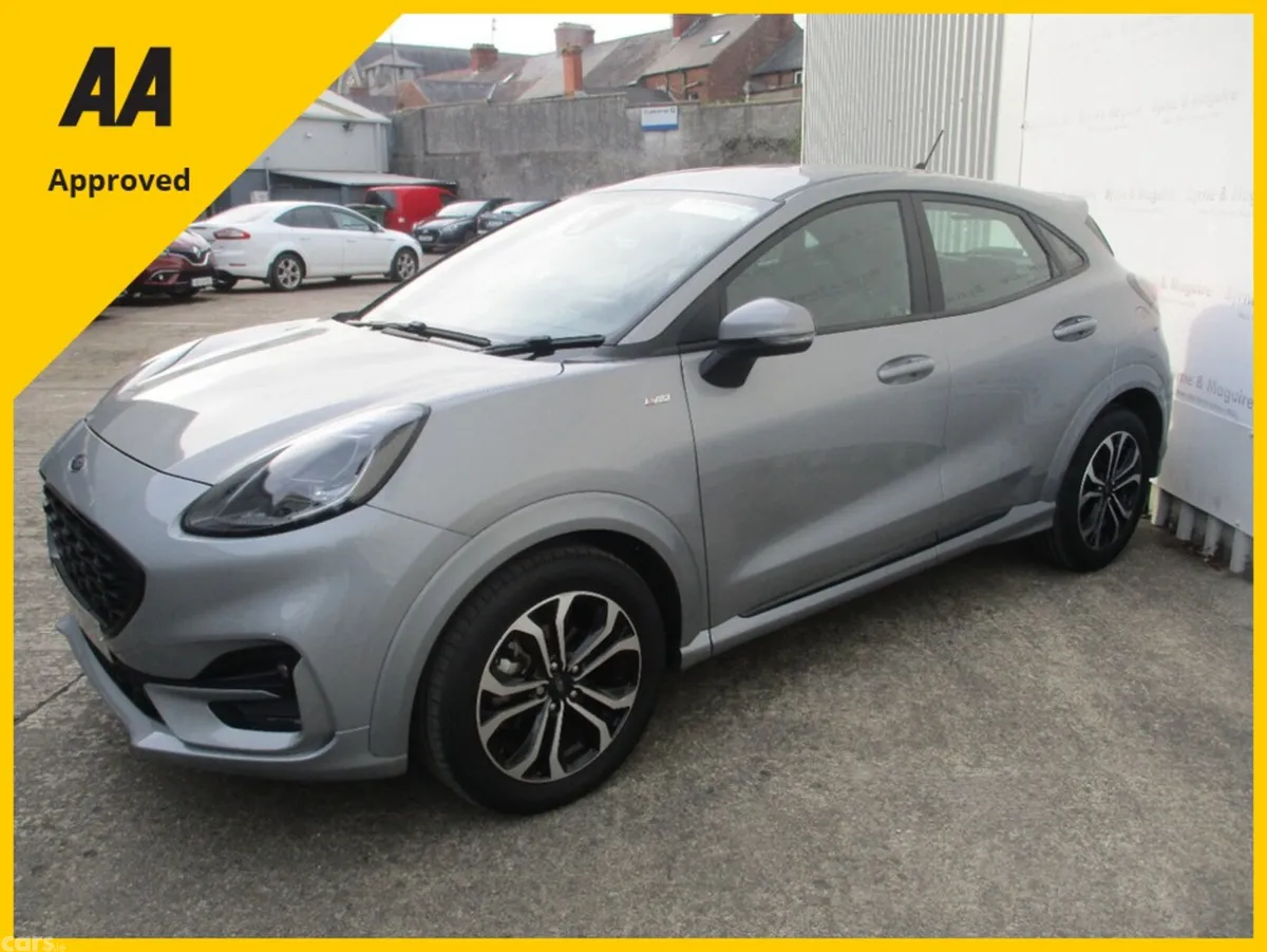 Ford Puma Hatchback, Petrol Hybrid, 2023, Silver