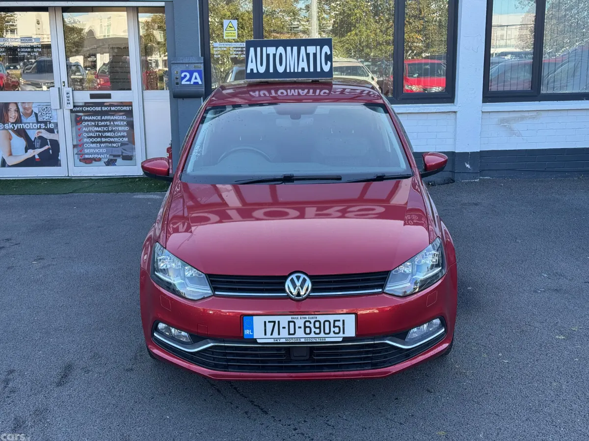 Volkswagen Polo Hatchback, Petrol, 2017, Red