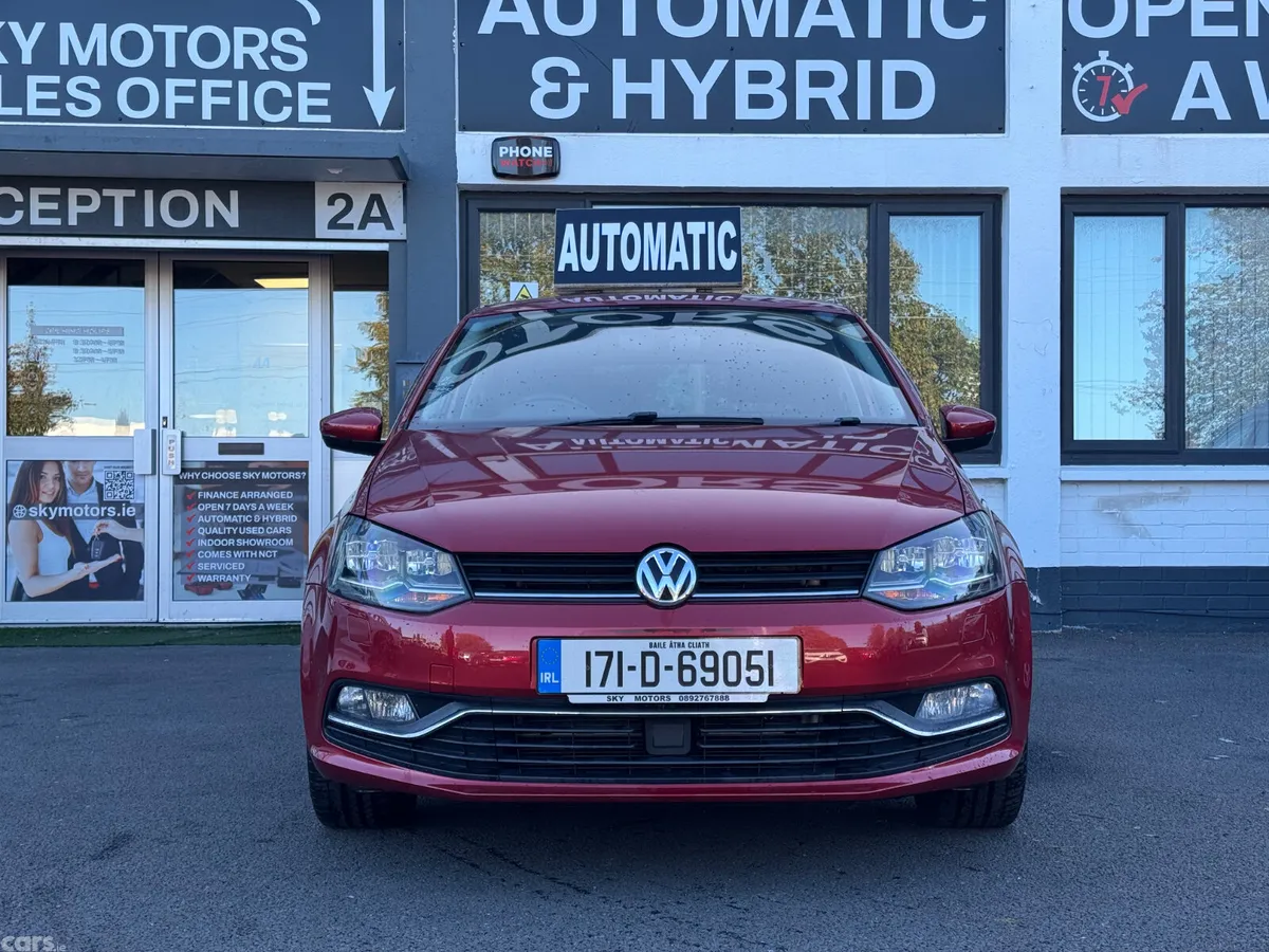 Volkswagen Polo Hatchback, Petrol, 2017, Red