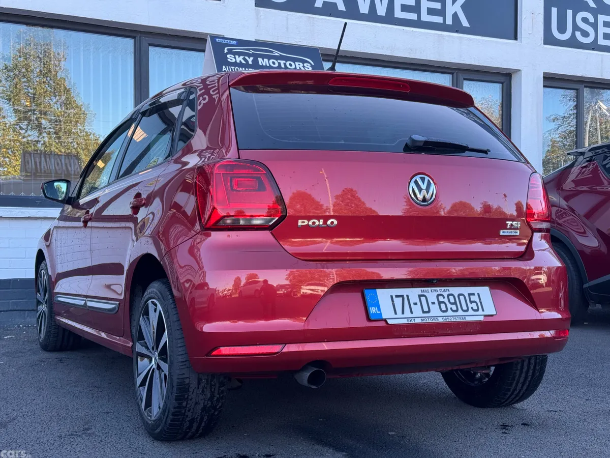 Volkswagen Polo Hatchback, Petrol, 2017, Red