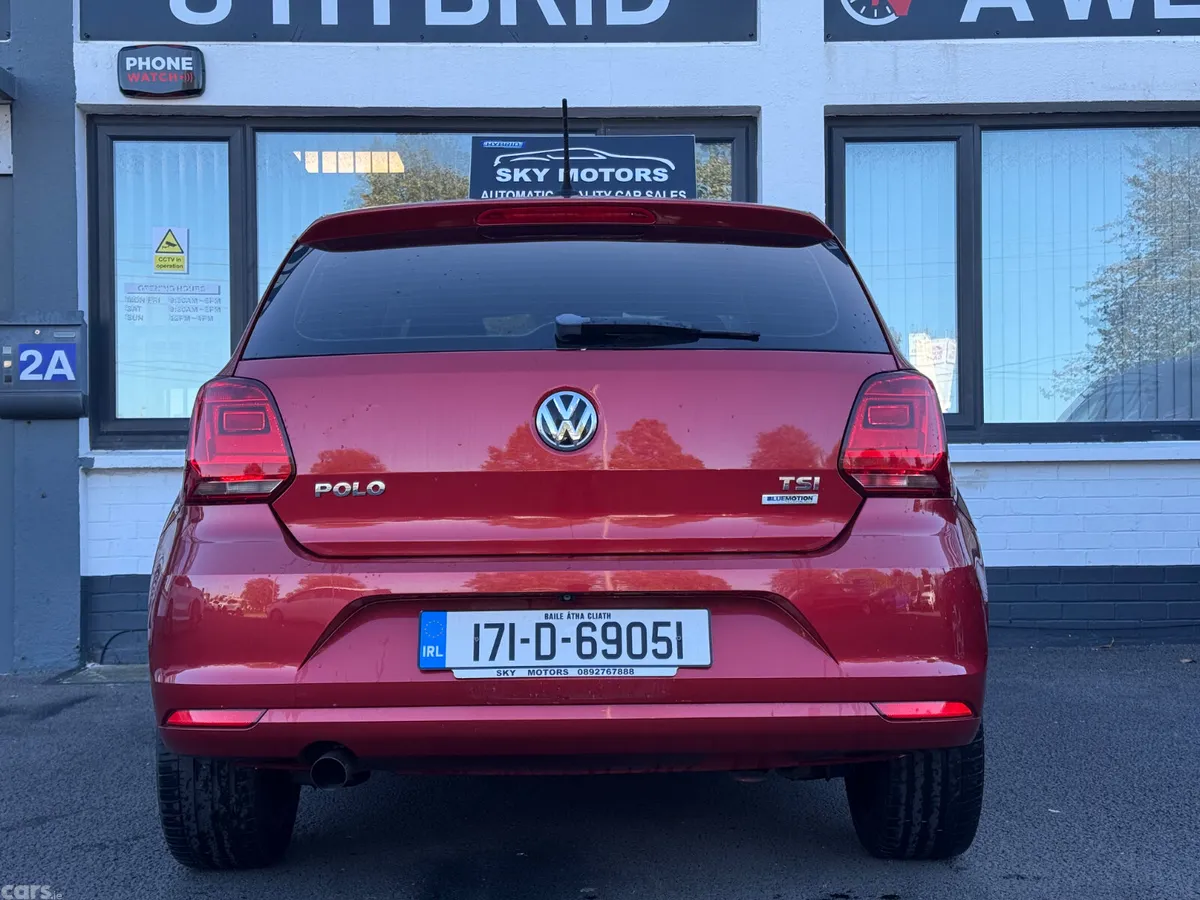 Volkswagen Polo Hatchback, Petrol, 2017, Red