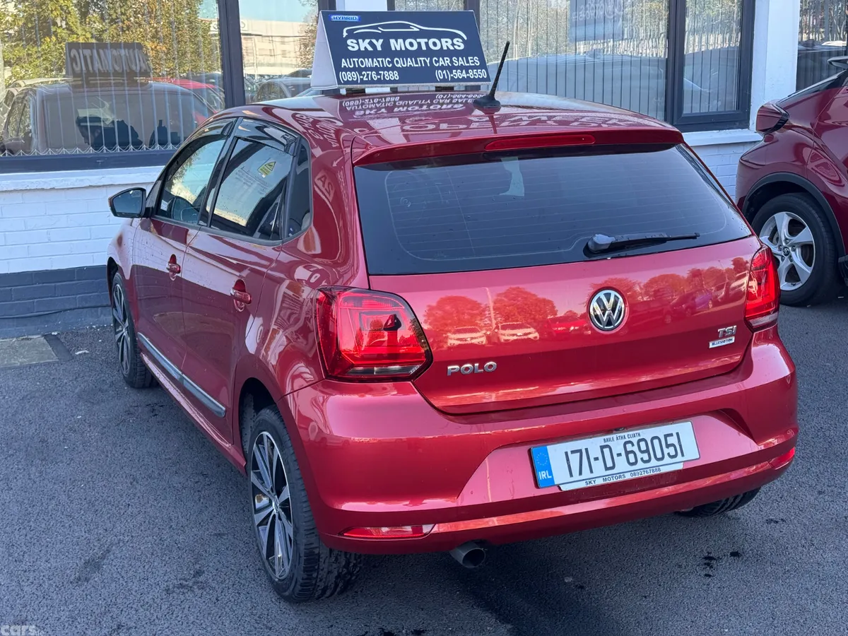 Volkswagen Polo Hatchback, Petrol, 2017, Red