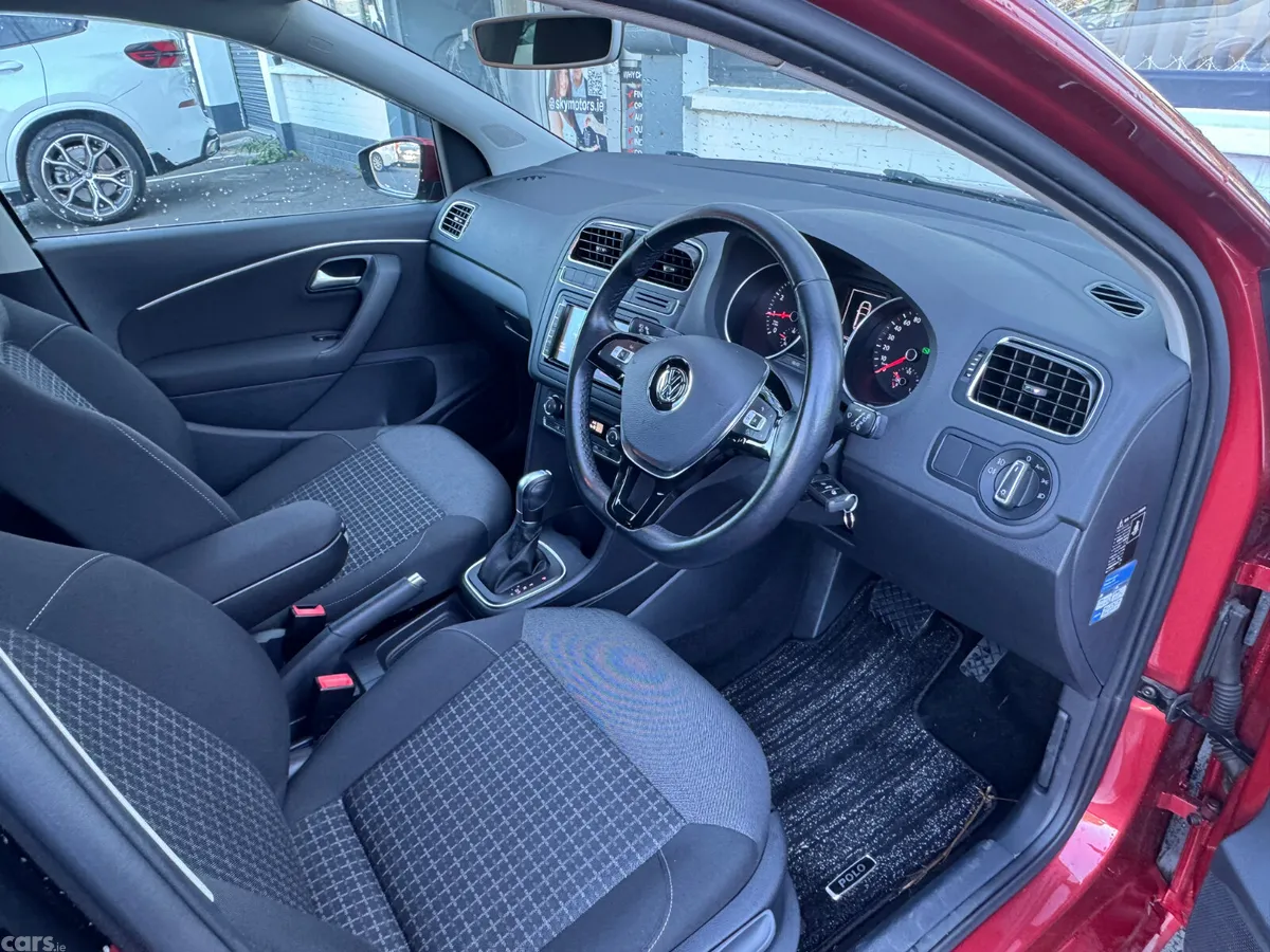Volkswagen Polo Hatchback, Petrol, 2017, Red
