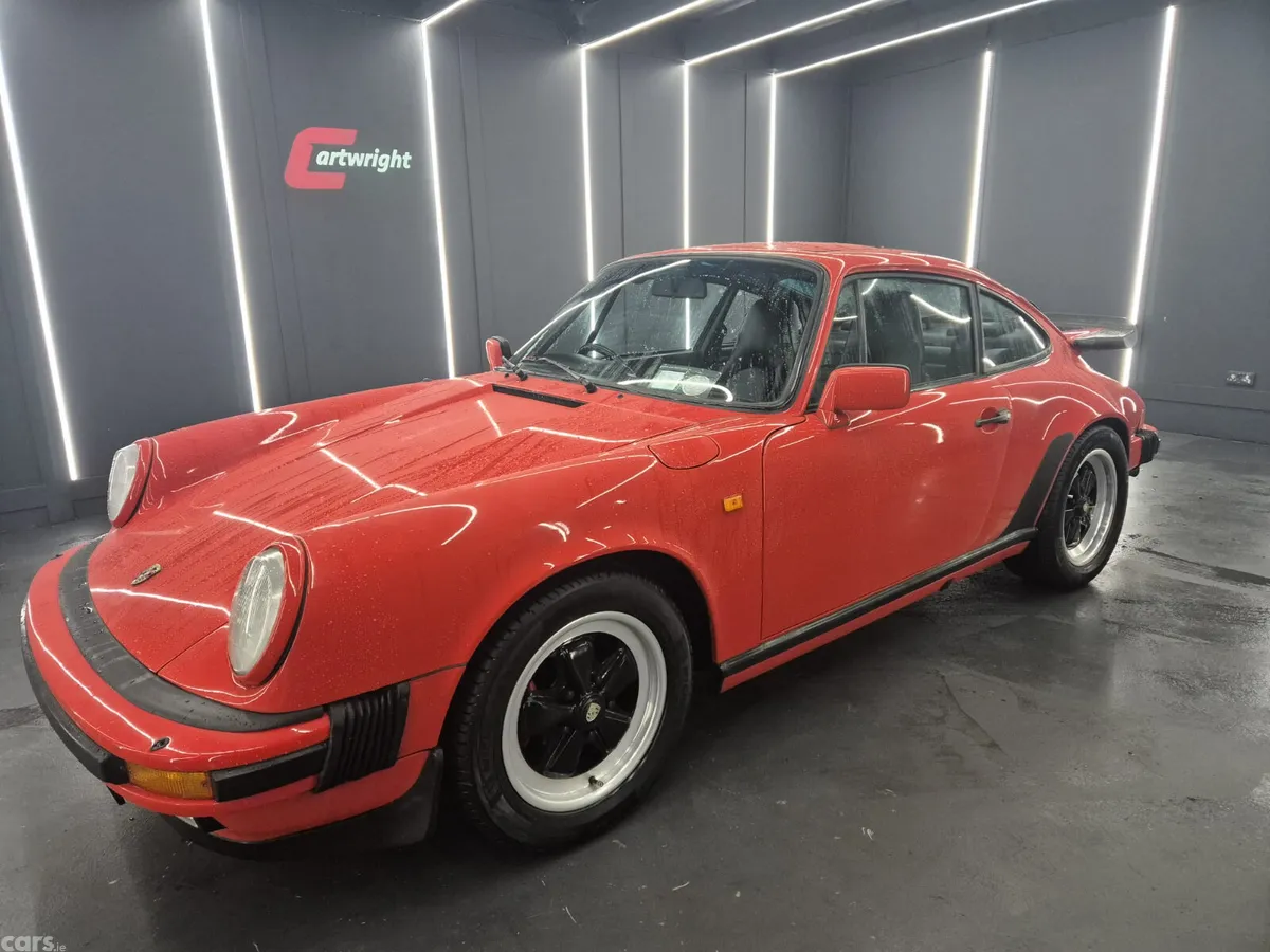 Porsche 911 Coupe, Petrol, 1984, Red