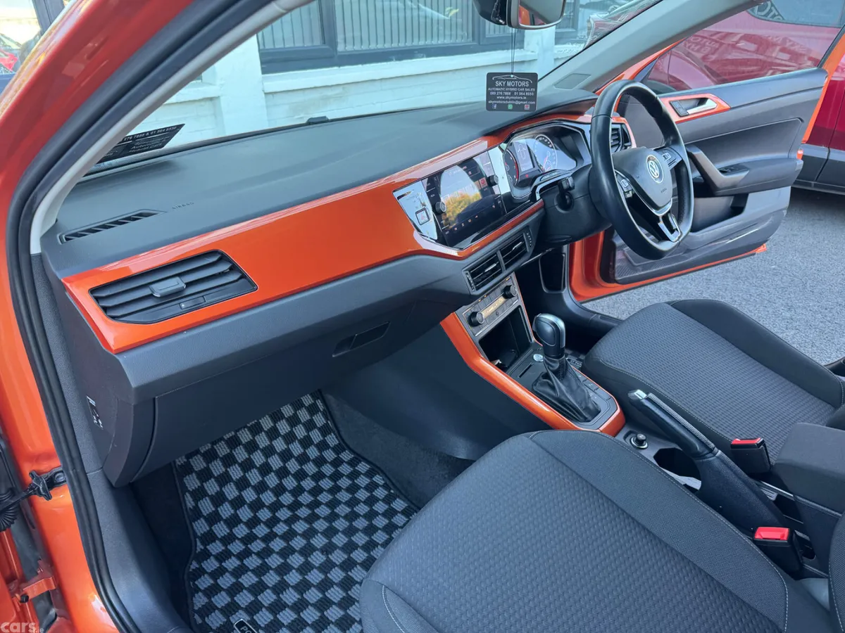 Volkswagen Polo Hatchback, Petrol, 2020, Orange