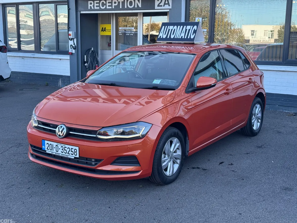 Volkswagen Polo Hatchback, Petrol, 2020, Orange