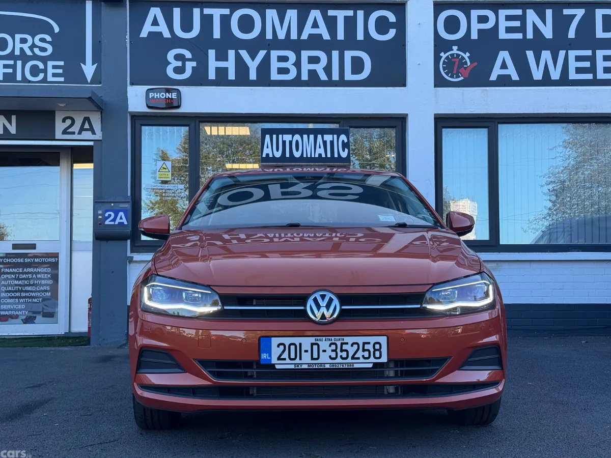 Volkswagen Polo Hatchback, Petrol, 2020, Orange