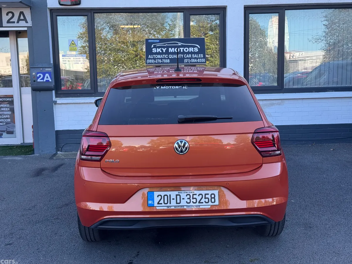 Volkswagen Polo Hatchback, Petrol, 2020, Orange