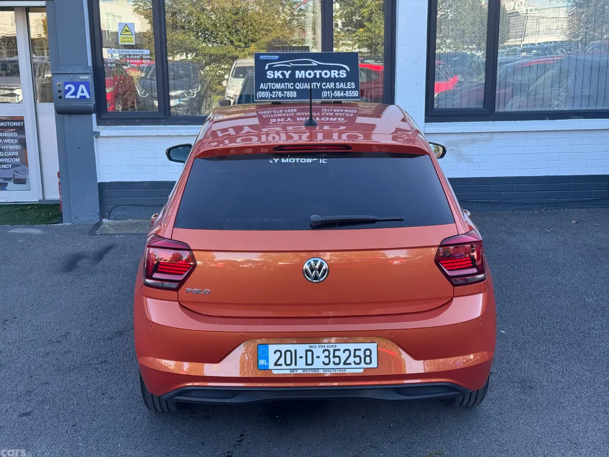 Volkswagen Polo Hatchback, Petrol, 2020, Orange