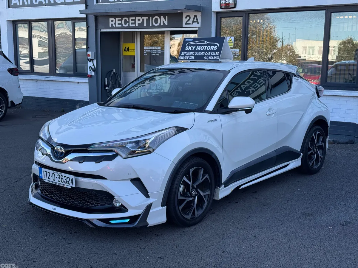 Toyota C-HR Hatchback, Petrol Hybrid, 2017, White